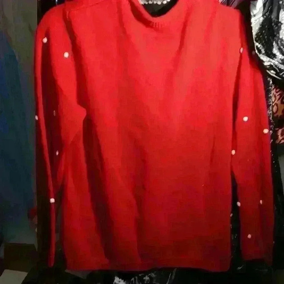 Womens Marisa Christina Christmas sweater L/Xl 3d grannycore - Picture 6 of 10